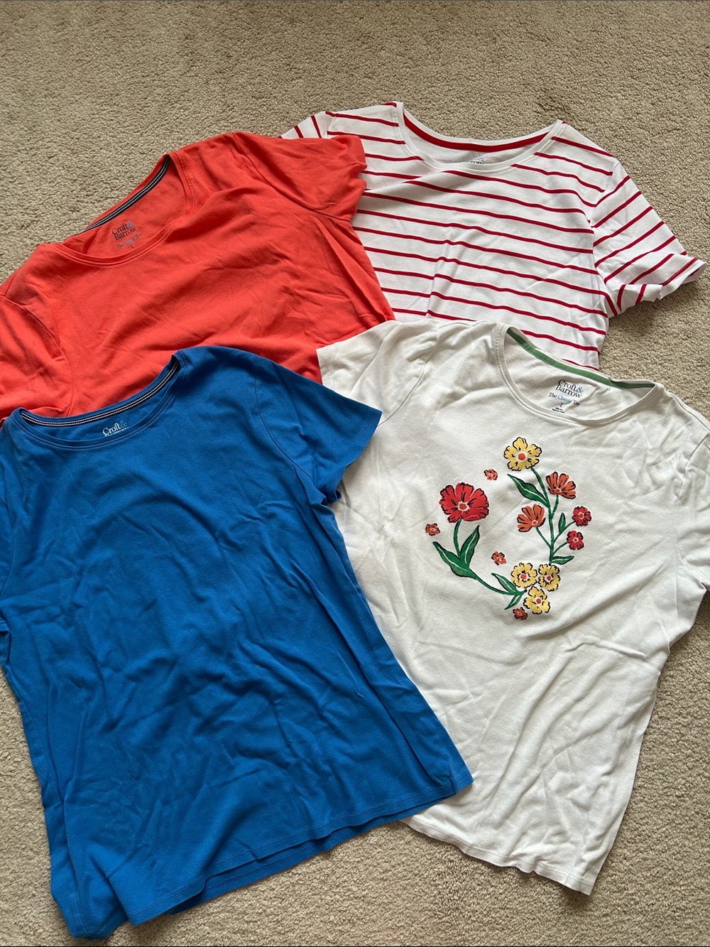 Women’s Croft and Barrow “The Classic T Shirt” Bundle